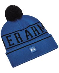 Under Armour - Halftime Pom Beanie - Lyst