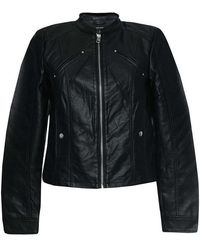 Vero Moda - Favodona Faux Leather Jacket - Lyst