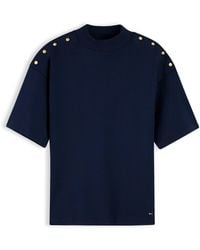 Tommy Hilfiger - Tommy Gld Btn Hn Tee Ld64 - Lyst
