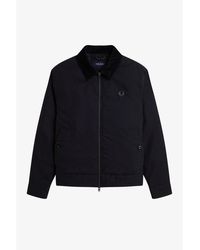 Fred Perry - Caban Barn Jacket - Lyst