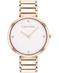 Calvin Klein - Ladies T-bar Watch - Lyst