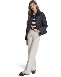 DKNY - Quilted Jacket - Lyst
