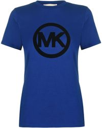MICHAEL Michael Kors - Crew Logo T Shirt - Lyst