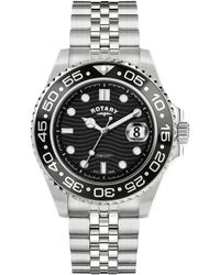 Rotary - Apex 100 Dial Ss Bracelet Watch - Lyst