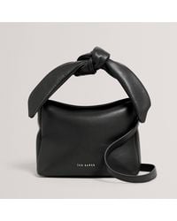 Ted Baker - Soft Knot Leather Crossbody Bag - Lyst
