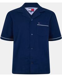 Tommy Hilfiger - Camp Collar Short Sleeve Bowling Shirt - Lyst