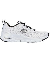 Skechers - Knit Lace-up W Air-cool - Lyst