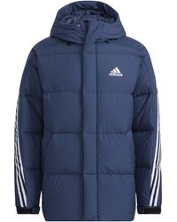 adidas - Insulated Quilted Weather Resistant Puffer Jacket - Lyst