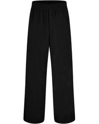 Off-White c/o Virgil Abloh - Wide-Leg Wool Trousers - Lyst