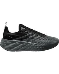 Nike - Blackgrey Gradient Mesh Lowtop Shoes - Lyst