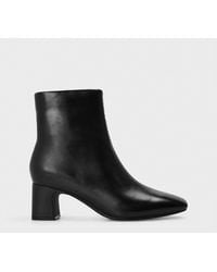 Clarks - Fernie Zipped Ankle Heeled Boots - Lyst