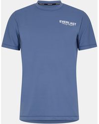 Everlast - Stripe Poly T-Shirts - Lyst