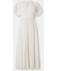BOSS - Drizzie Wrap Dress - Lyst