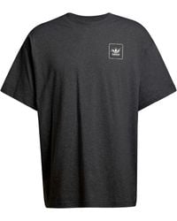 adidas - Adi Starter Short-Sleeve Cotton Graphic Oversized-Fit T-Shirt - Lyst