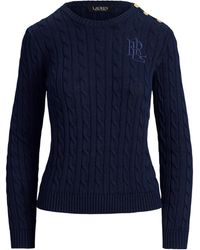 Ralph Lauren - Cable-Knit Jumper - Lyst