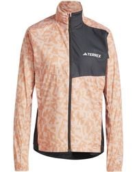 adidas - Trail Wind Performance Running Jacket - Lyst
