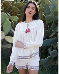 Threadbare - Reema Long-Sleeve Blouse - Lyst
