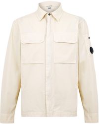 C.P. Company - Gabard Overshirt - Lyst