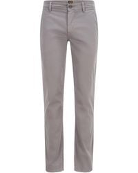 BOSS - Hbo Chino Slim Trousers, Slim-Fit - Lyst