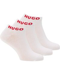 HUGO - Trainer Ankle Socks - Lyst