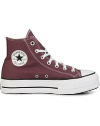 Converse - Chuck Taylor All Star Canvas High-Top Trainers - Lyst