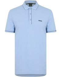 BOSS - Paule Short-Sleeve Polo Shirt - Lyst