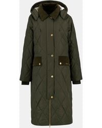 Barbour - Meredith Hooded Long Sleeve Quilted Jacket - Lyst