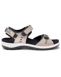 Hotter - Walk Ii Active Sandals Wide Fit - Lyst