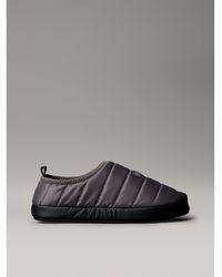 Calvin Klein - Puffer Moccasin Slippers - Lyst