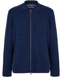Barbour - Croscombe Knit Modern Heritage Cardigan - Lyst