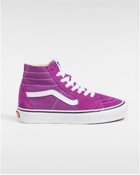 Vans - Adults Hi Tapered Color Theory Marmala Canvas High-Top Trainers - Lyst