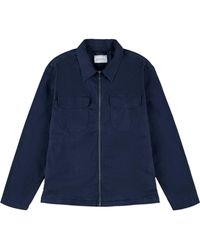 Albam - Clarence Weather-Resistant Harrington Jacket - Lyst