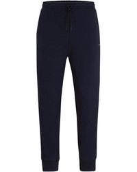 BOSS - Hadiko Joggers With Drawstring Waistband - Lyst