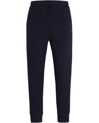 BOSS - Hadiko Joggers With Drawstring Waistband - Lyst