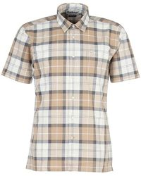 Barbour - Gordon Short-sleeved Tailored Shirt - Lyst