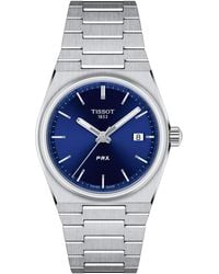 Tissot - Prx Stainless Steel Water Resistant Analogue Quartz Watch - Lyst