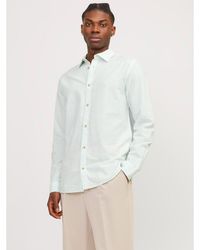 Jack & Jones - Jw Long Sleeve Linen Shirt - Lyst