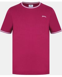 Slazenger 1881 - Tipped T-Shirt - Lyst