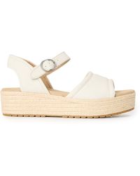 Timberland - Backstrap Flatform Sandals - Lyst