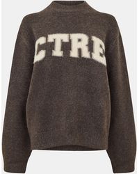 The Couture Club - Knitted Sweatshirt - Lyst