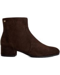 Dune - Pardy Suede Ankle Boots - Lyst