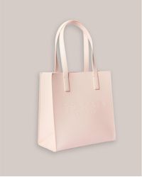 Ted Baker - Small Crosshatch Icon Tote Bag - Lyst