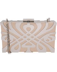 biba gold clutch bag