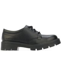 Kickers - Kori Derby Leather Shoes - Lyst