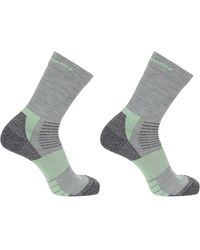 Salomon - Merino Crew 2 Pack Walking Socks - Lyst