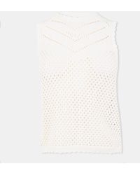 Levi's - Adrienne Ribbed Knitted Top - Lyst