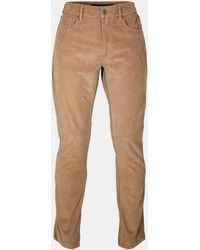 7 For All Mankind - Corduroy Straight Leg Trousers - Lyst