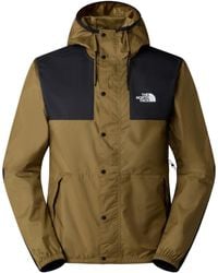 The North Face - Mountain Water Resistant Long Sleeve Rain Anorak - Lyst