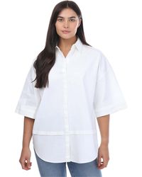 Ted Baker - Ladies Orlanda 3/4 Length Oversized Shirt - Lyst