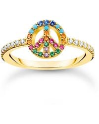 Thomas Sabo - Peace Ring - Lyst